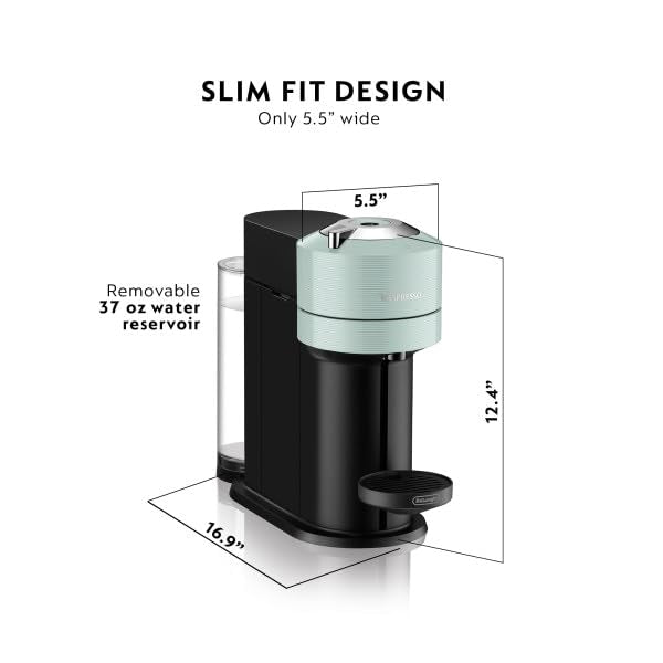 Nespresso Vertuo Next Coffee and Espresso Maker by De'Longhi