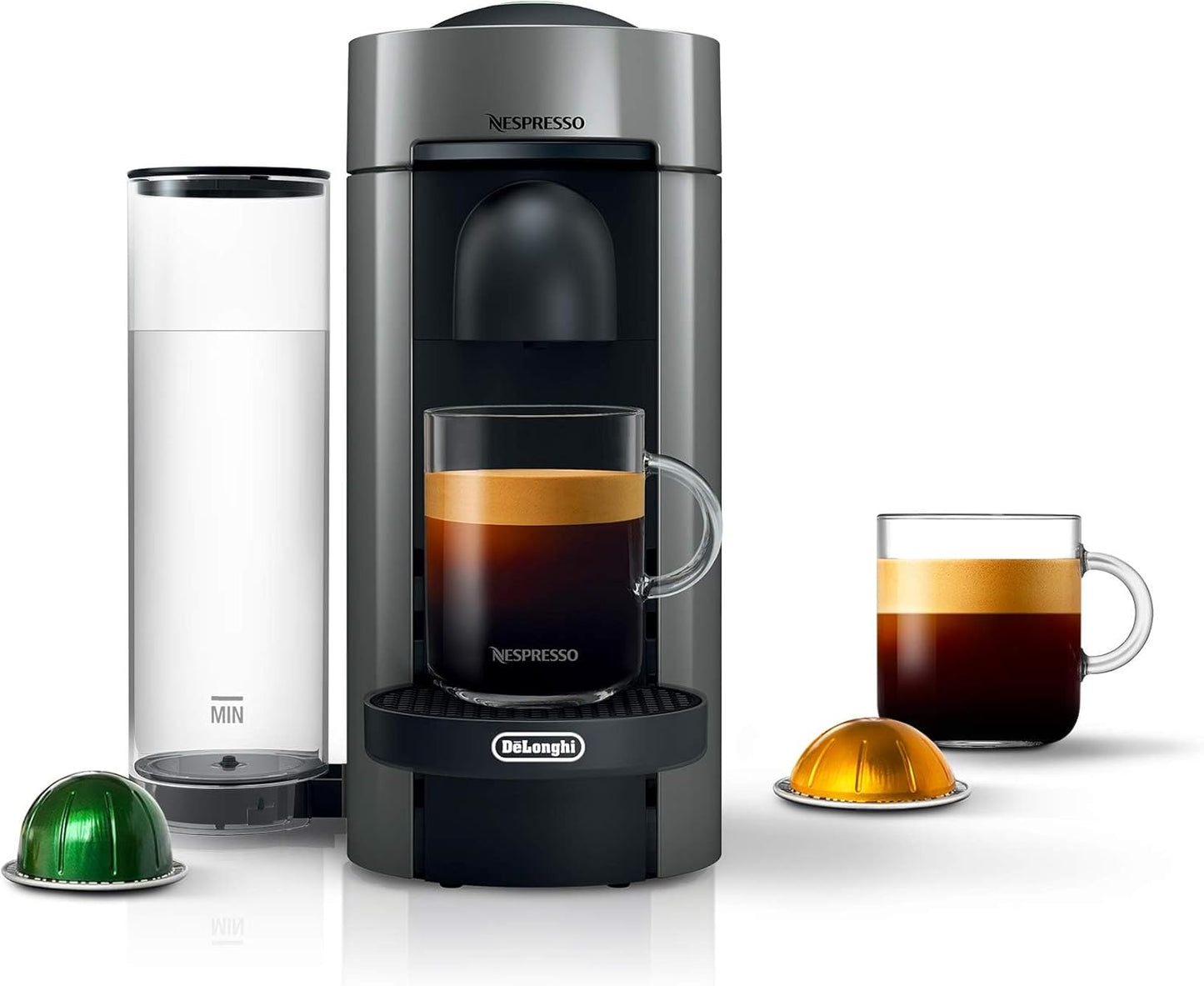 Nespresso Vertuo Plus Deluxe Coffee and Espresso Maker by De'Longhi
