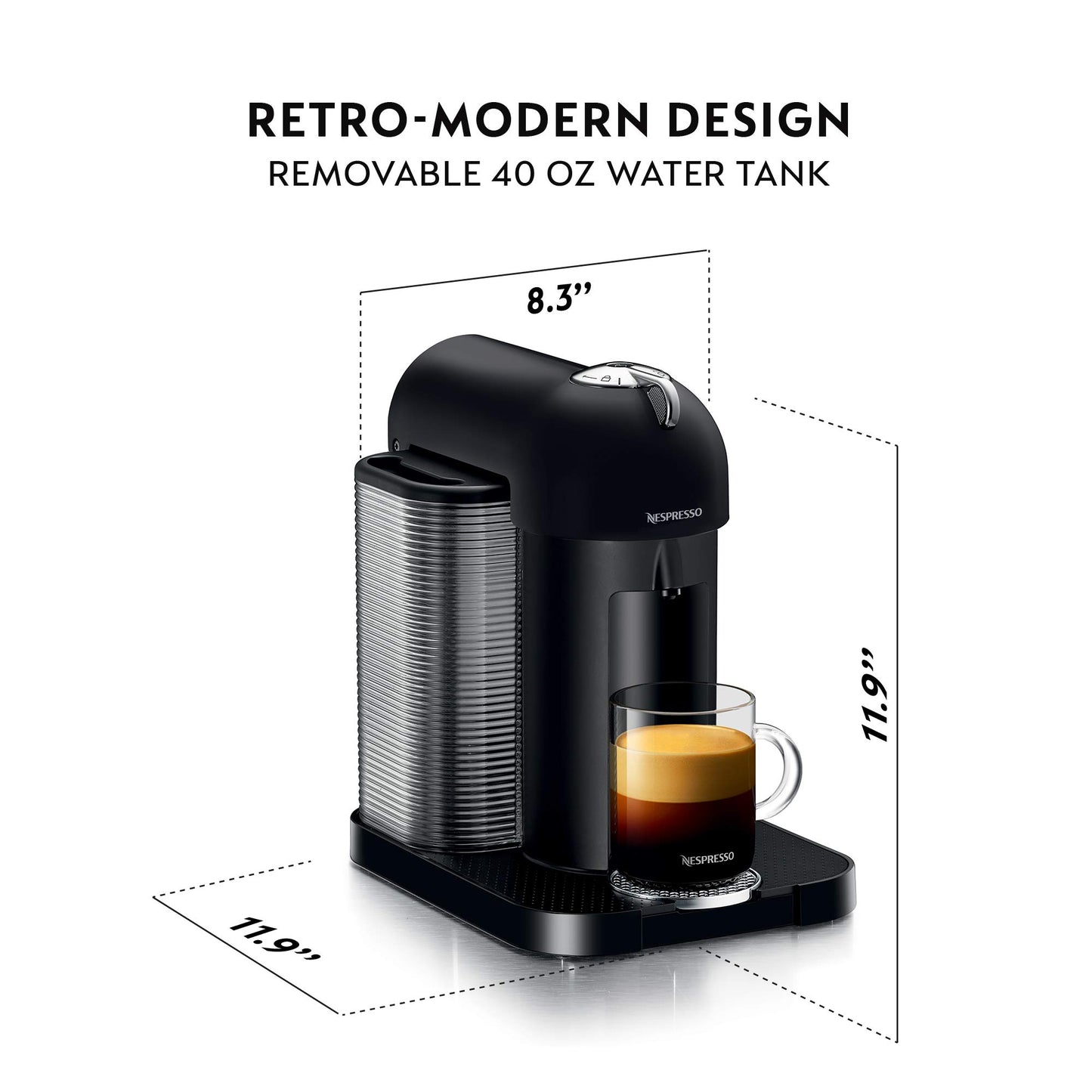 Nespresso Vertuo Coffee and Espresso Maker by Breville