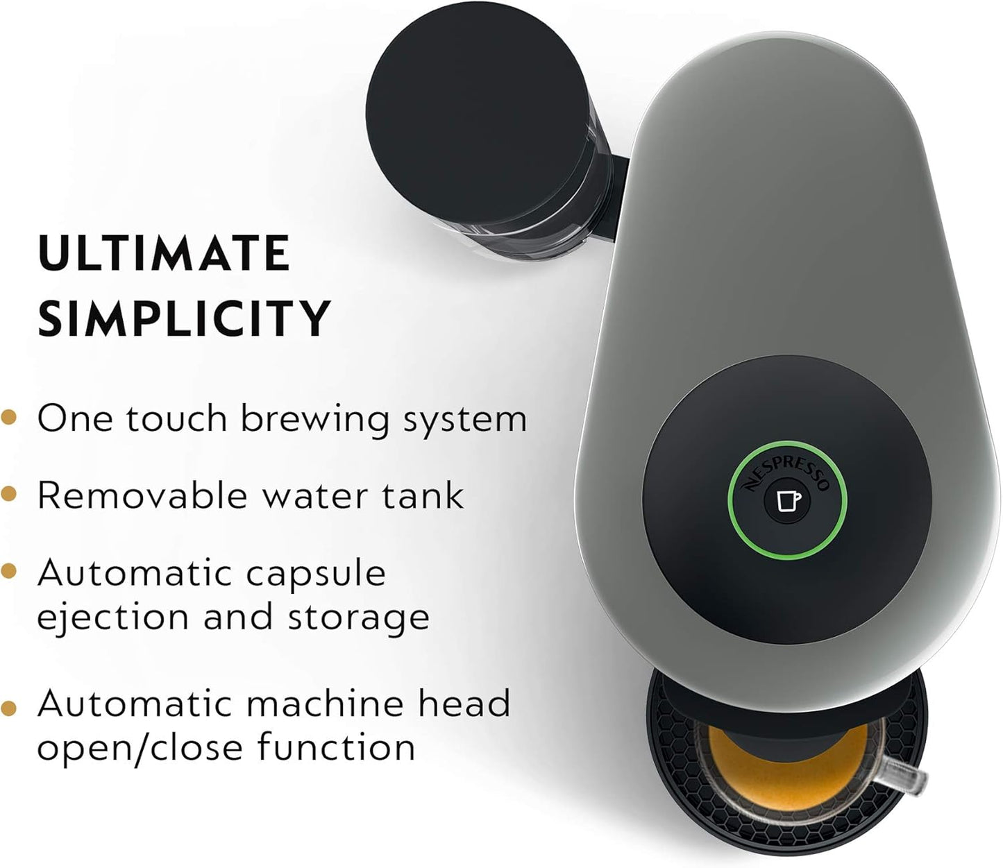 Nespresso Vertuo Plus Deluxe Coffee and Espresso Maker by De'Longhi
