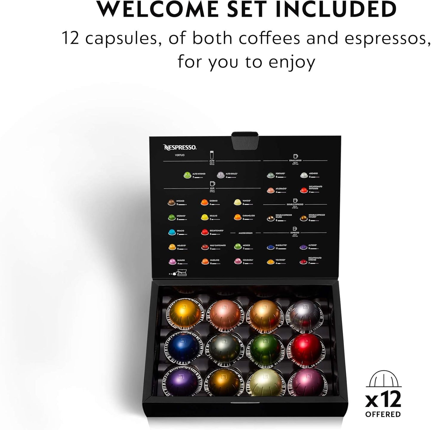Nespresso Vertuo Plus Deluxe Coffee and Espresso Maker by De'Longhi