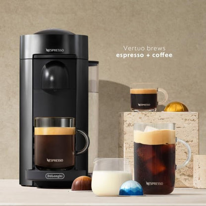 Nespresso Vertuo Plus Deluxe Coffee and Espresso Maker by De'Longhi