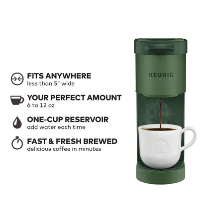 Keurig K-Mini Single Serve K-Cup Pod Coffee Maker, 6 to 12oz Brew size