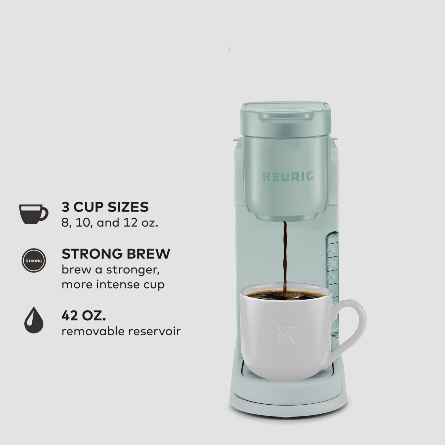 Keurig K-Express Single Serve K-Cup Pod Coffee Maker, 3 Brew Sizes