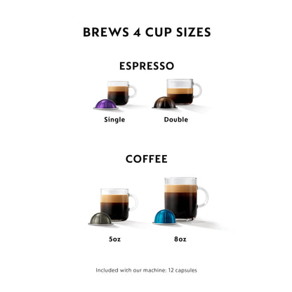Nespresso Vertuo Coffee and Espresso Maker by Breville