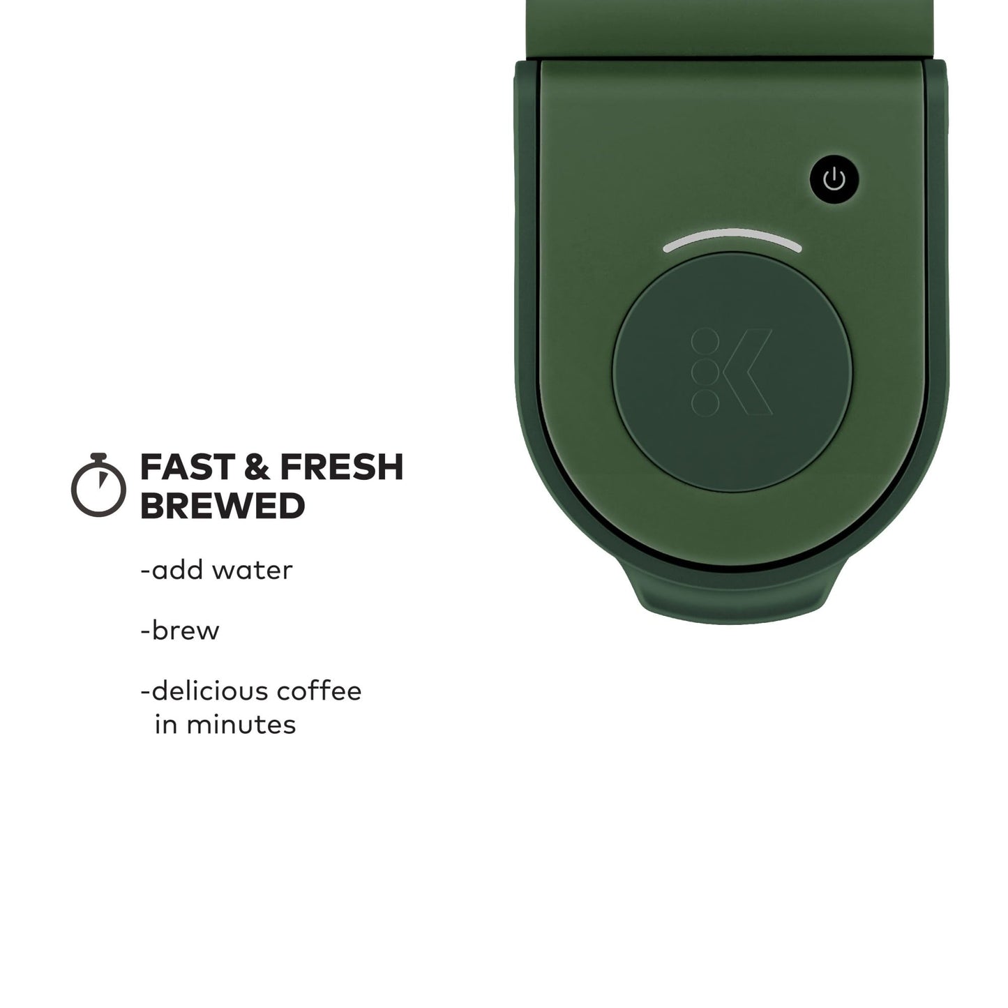 Keurig K-Mini Single Serve K-Cup Pod Coffee Maker, 6 to 12oz Brew size