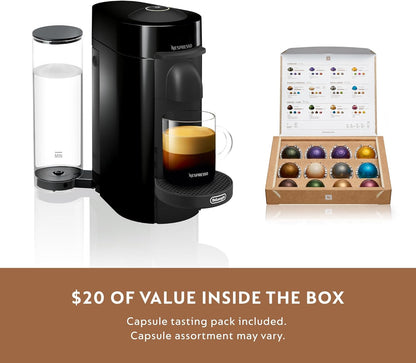 Nespresso Vertuo Plus Deluxe Coffee and Espresso Maker by De'Longhi