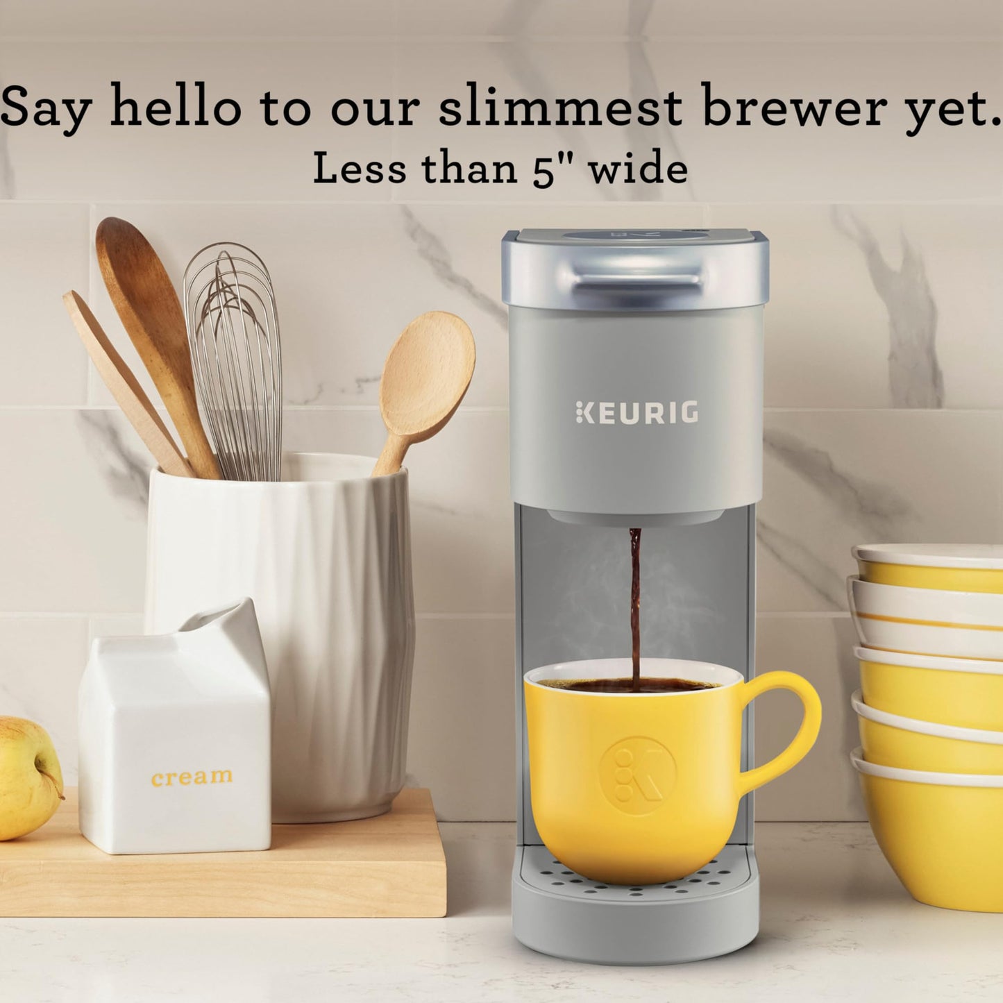 Keurig K-Mini Single Serve K-Cup Pod Coffee Maker, 6 to 12oz Brew size