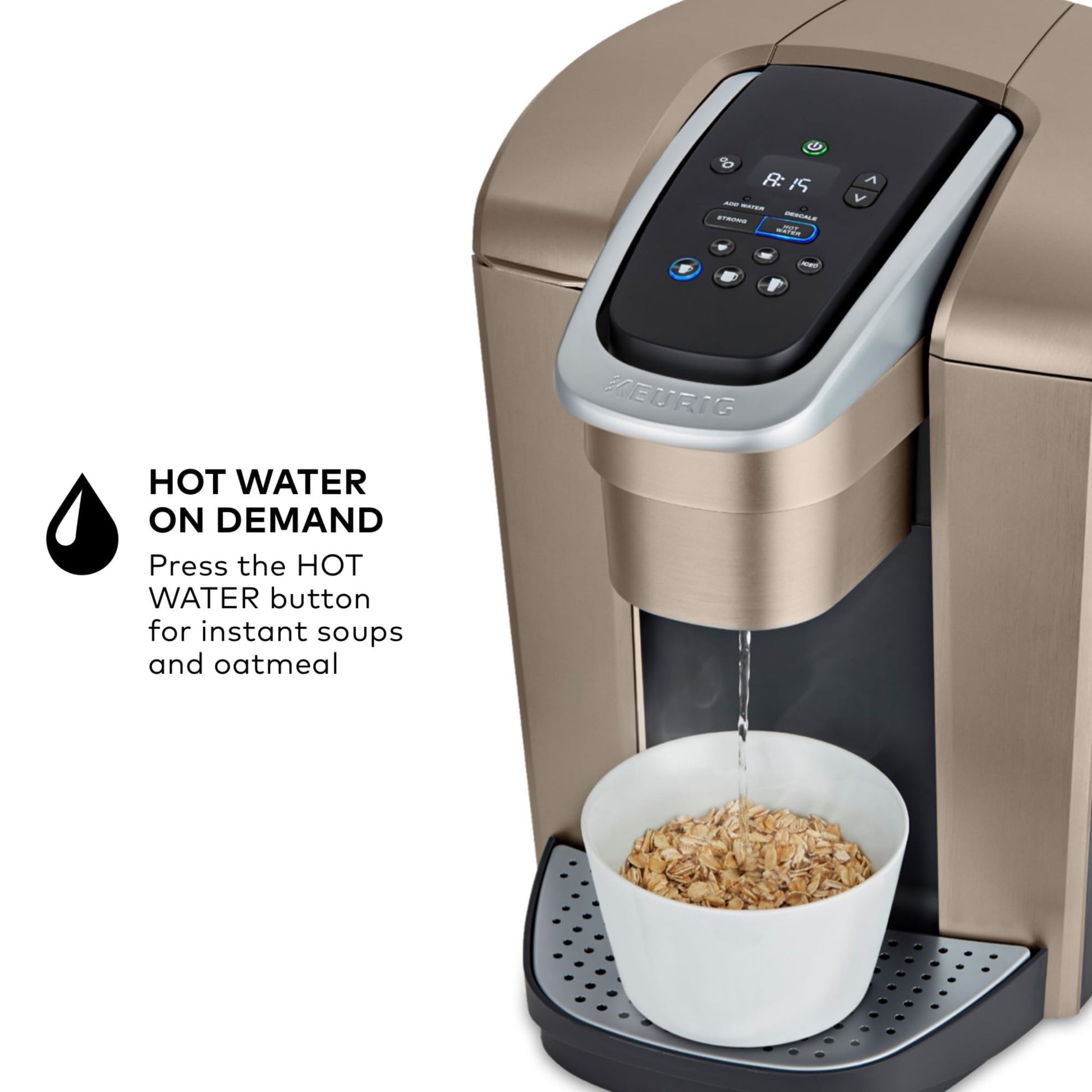 Keurig K-Elite Single Serve K-Cup Pod Coffee Maker, Programmable, Iced Coffee Capability, 8 to 12oz Brew Size