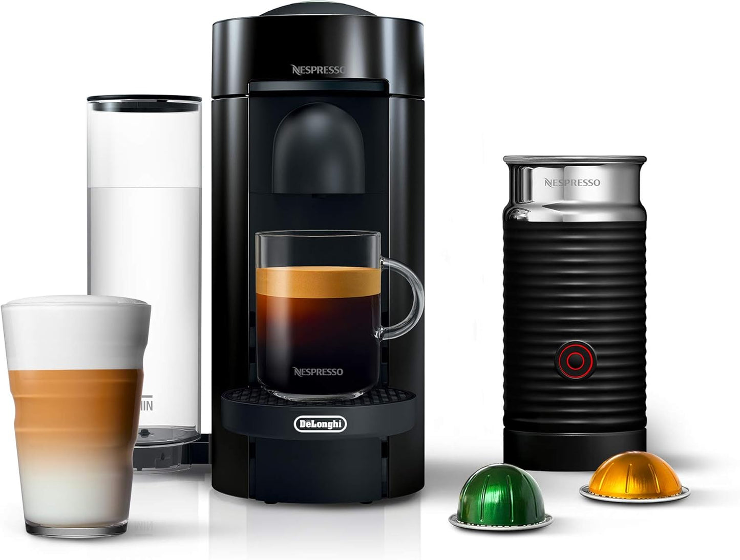 Nespresso Vertuo Plus Deluxe Coffee and Espresso Maker by De'Longhi