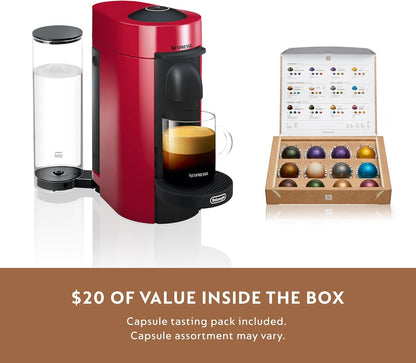 Nespresso Vertuo Plus Deluxe Coffee and Espresso Maker by De'Longhi