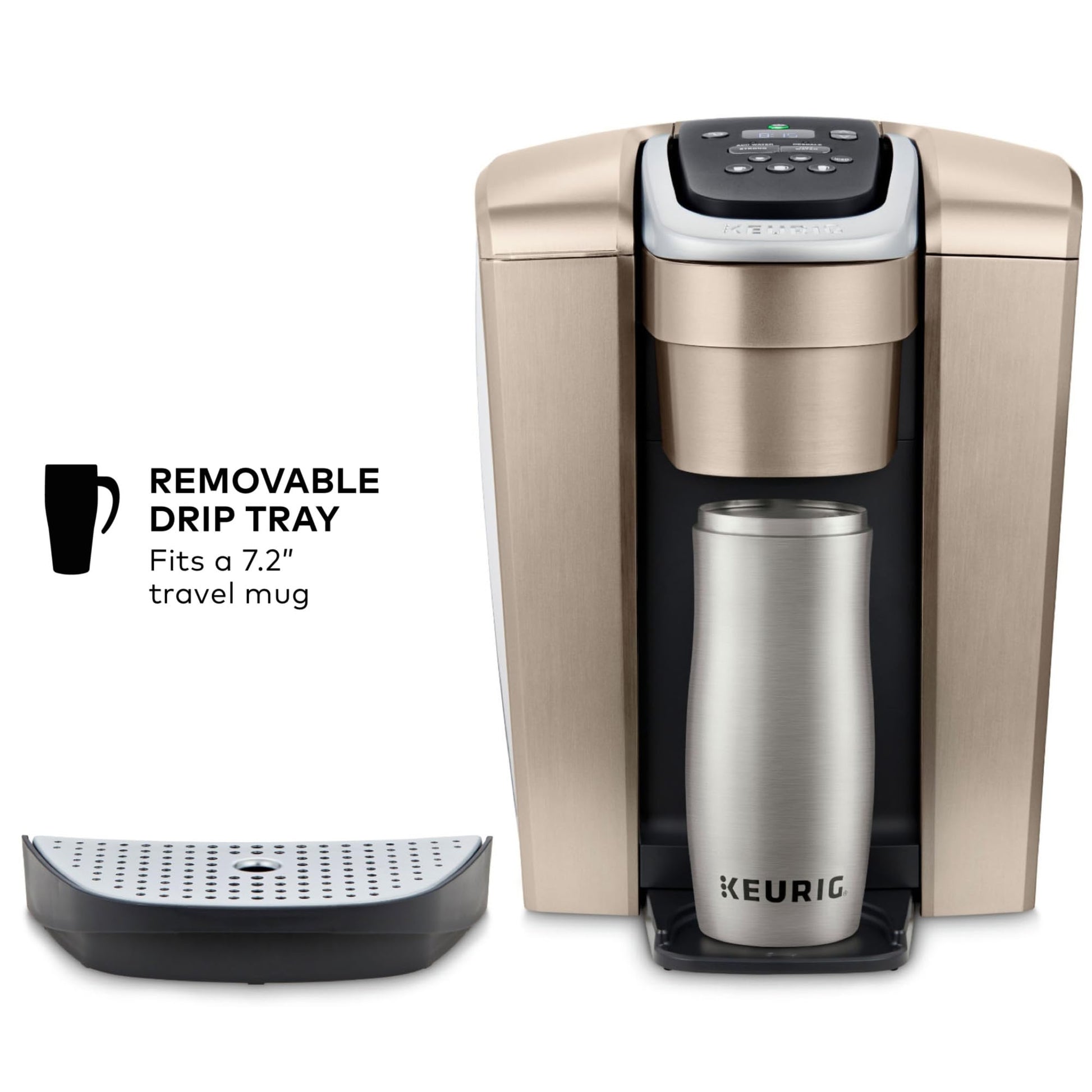 Keurig K-Elite Single Serve K-Cup Pod Coffee Maker, Programmable, Iced Coffee Capability, 8 to 12oz Brew Size