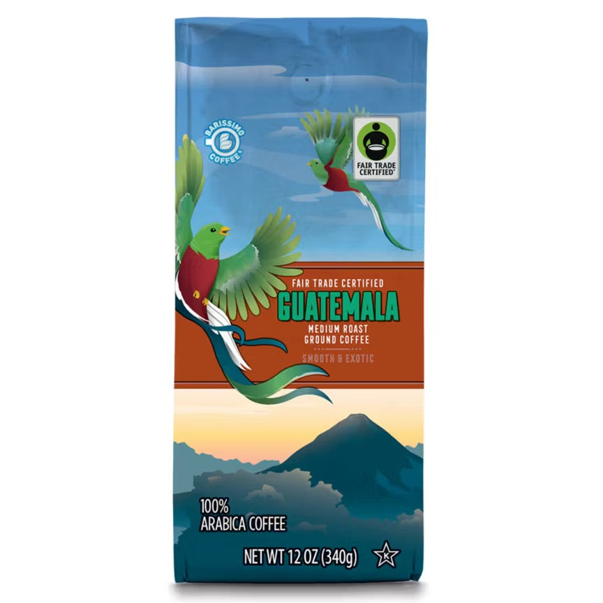 Barissimo Fair Trade Single Origin Guatemala Medium Roast Ground Coffee, 12 oz.