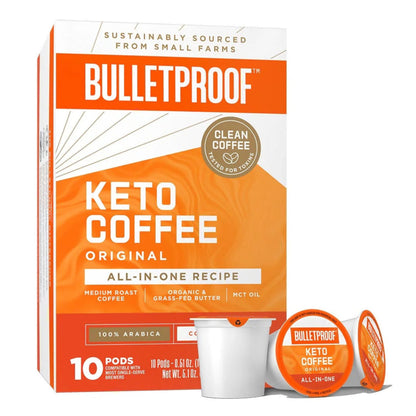 Bulletproof Keto Coffee Original Pods, 10 ct.