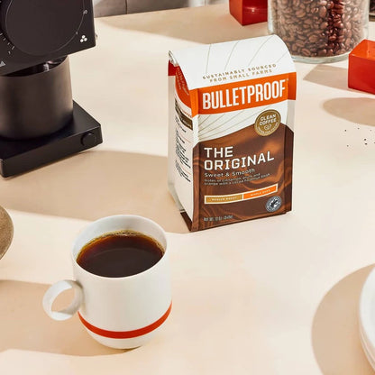 Bulletproof The Original Whole Bean Coffee, Sweet and Smooth, 12 oz.