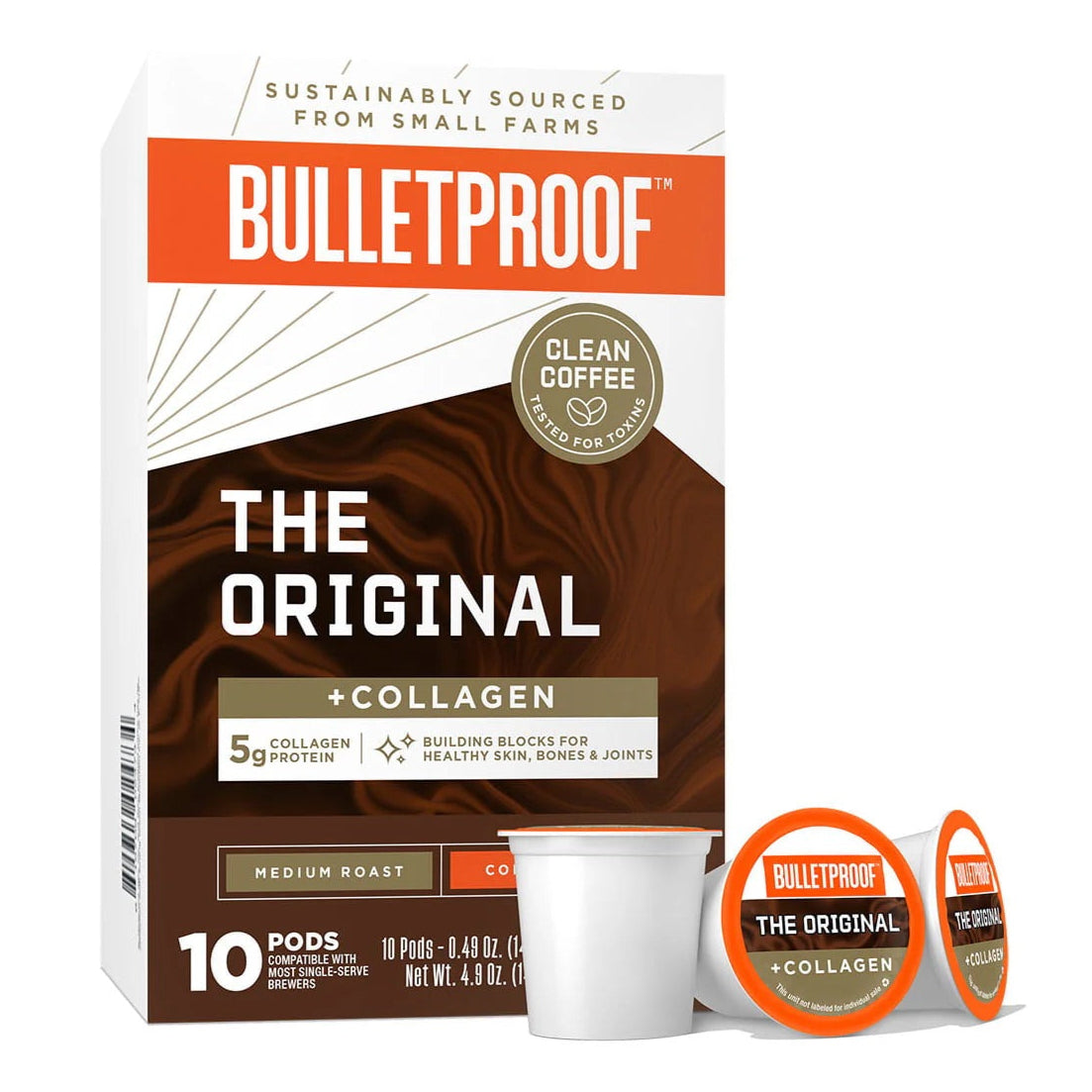 Bulletproof The Original + Collagen Coffee Pods, 10 ct.