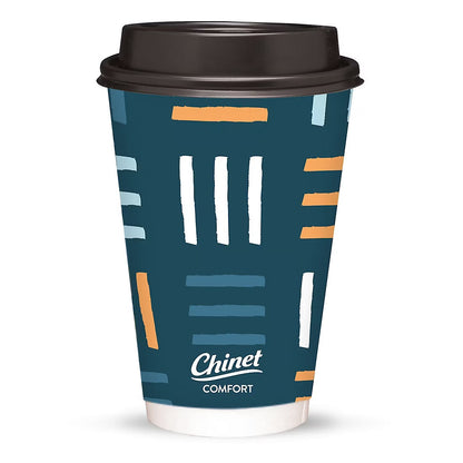 Chinet Comfort Disposable 16 oz. Hot Cups and Lids, 70 ct.