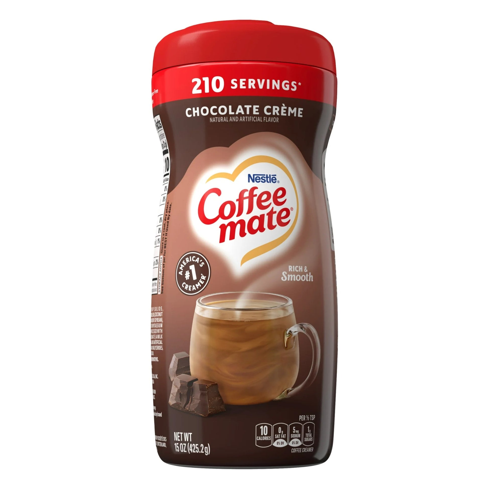 Coffee Mate Chocolate Powdered Coffee Creamer, 15 oz.