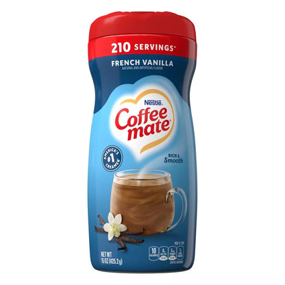 Coffee Mate French Vanilla Powdered Coffee Creamer, 15 oz.