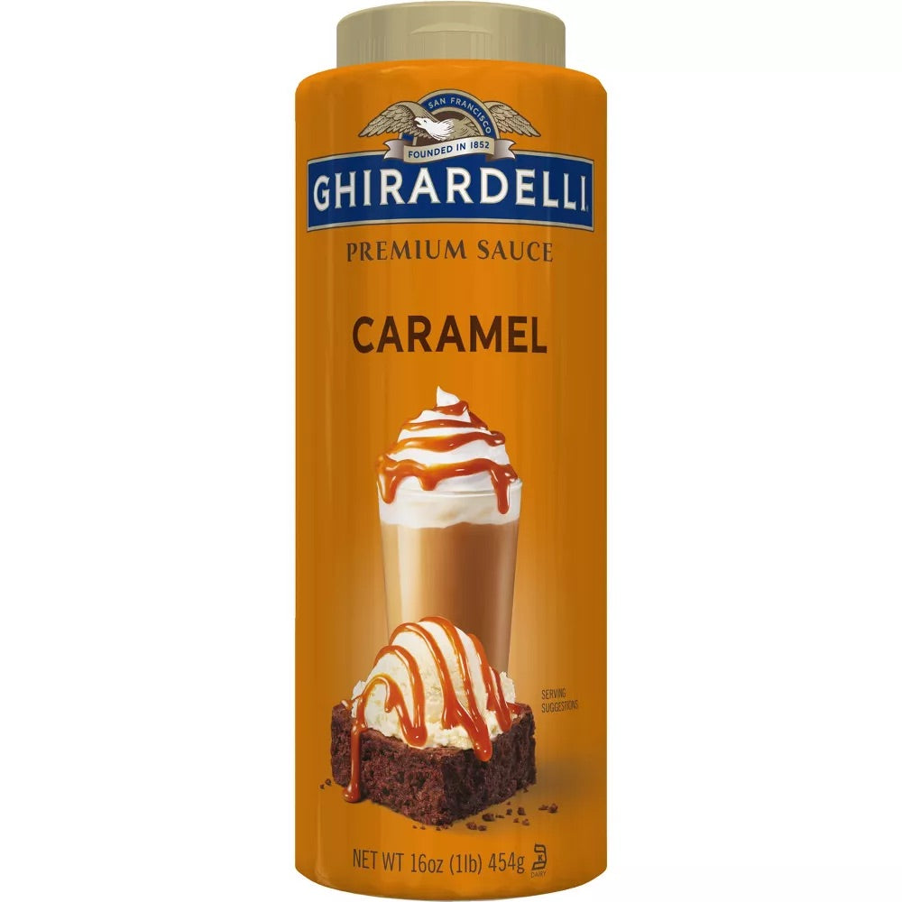 Ghirardelli Premium Caramel Sauce, 16 oz.