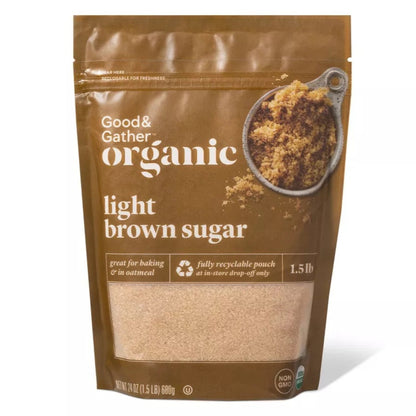 Good & Gather Organic Light Brown Sugar, 24 oz.