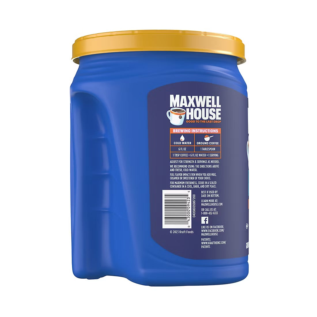 Maxwell House Original Roast Medium, Ground Coffee, 43.1 oz.