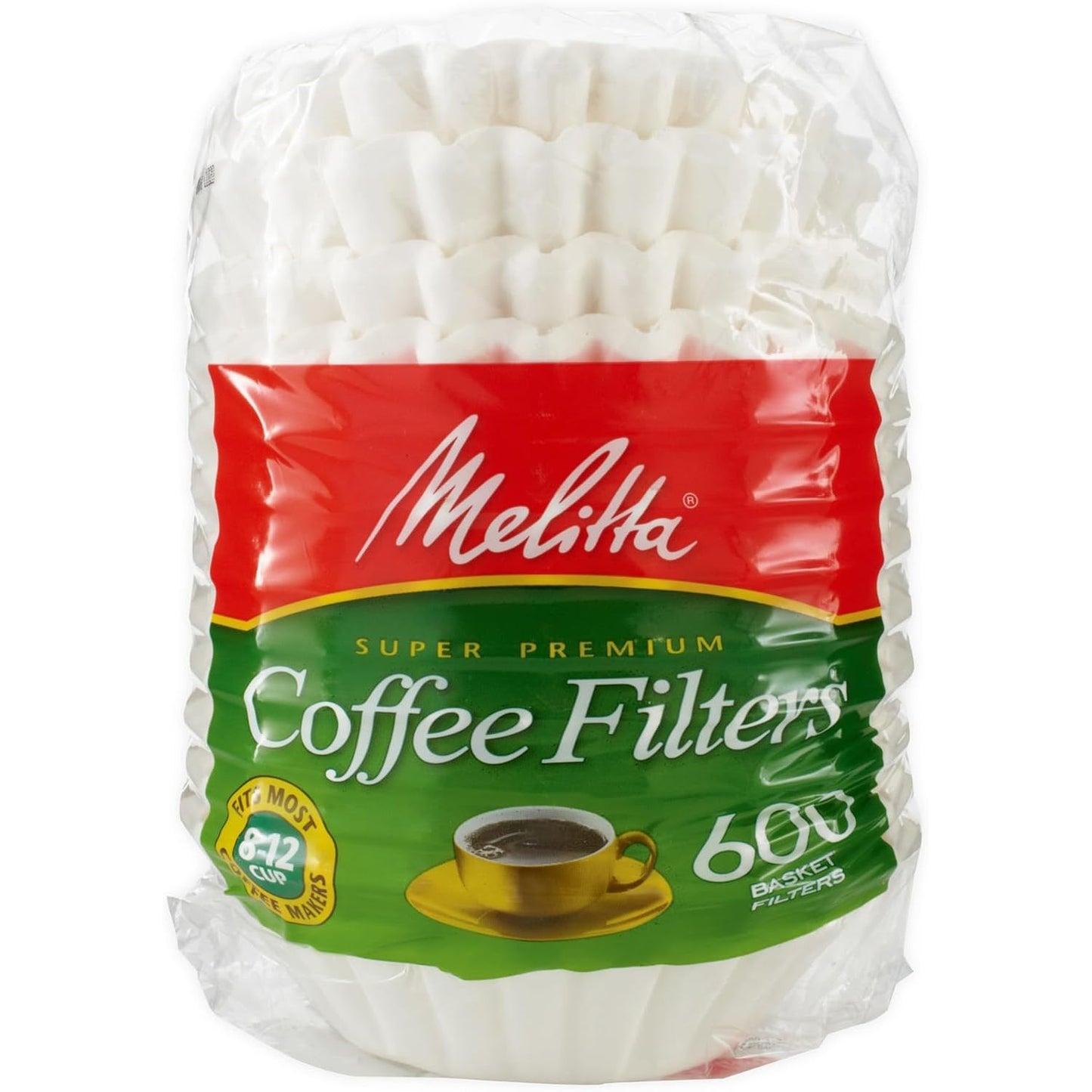 Melitta Basket Coffee Filters, 600 ct.