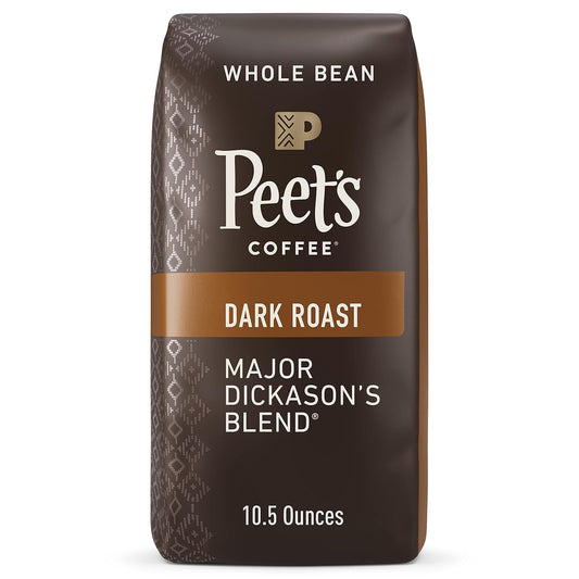 Peet's Coffee Major Dickasons Blend Dark Roast Whole Bean Coffee, 10.5 oz.