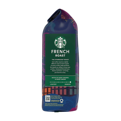 Starbucks French Roast Dark Roast Whole Bean Coffee, 40 oz.