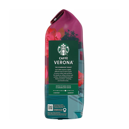 Starbucks Verona Dark Roast Ground Coffee, 40 oz. - Side