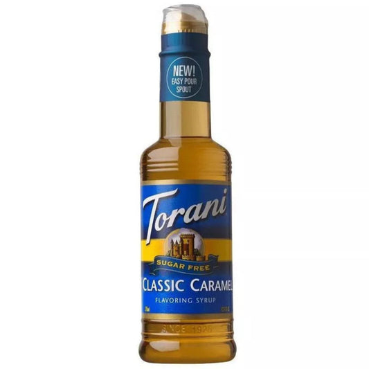 Torani Sugar Free Classic Caramel Flavoring Syrup, 12.7 fl. oz.