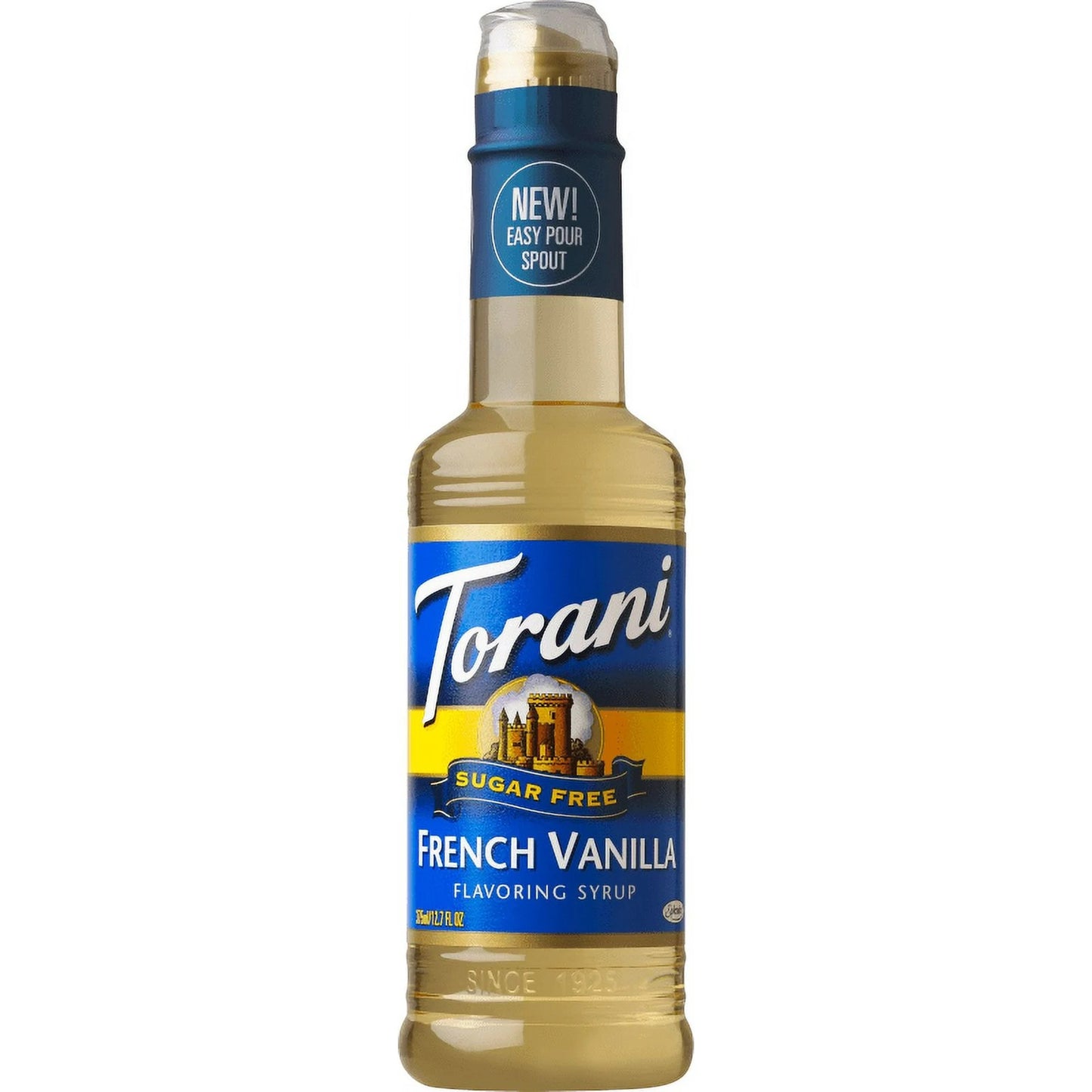 Torani Sugar Free French Vanilla Flavoring Syrup, 12.7 fl. oz.